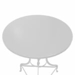 Noah Zappeion table metal white Φ58x72cm - Image 2