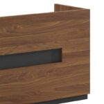 Professional reception Oscar walnut-anthracite 180x65x110cm - Image 5