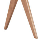 Dining table Winslow rubberwood light walnut 160x85x75cm - Слика 3