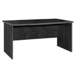 Комерцијално биро Пејтон сиво-венге 150x72.5x76 см