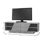 TV unit Stevie sonoma 160x40x50cm - Слика 5
