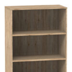 Bookcase Anze natural melamine 80x40x180cm - Image 4