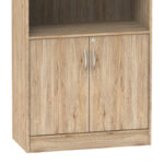 Bookcase Anze natural melamine 80x40x180cm - Image 5