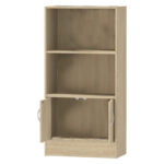 Bookcase Negan sonoma melamine 60x30x120cm - Image 2