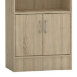 Bookcase Negan sonoma melamine 57x33x180cm - Слика 4