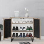 Shoe cabinet Ronan natural 70.5x35x.66cm - Image 2