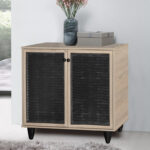 Shoe cabinet Ronan natural 70.5x35x.66cm - Image 3