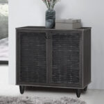 Shoe cabinet Ronan wenge 70.5x35x.66cm - Слика 3