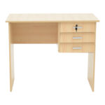 Work desk-chest of drawers Sophia natural 116x57x72cm - Слика 2