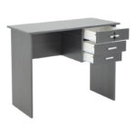 Work desk-chest of drawers Sophia wenge 116x57x72cm - Image 3