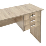 Work desk-chest of drawers Sophia sonoma 116x57x72cm - Слика 5