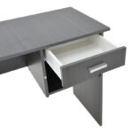 Work desk with drawer Michael grey 88x45x72cm - Слика 6