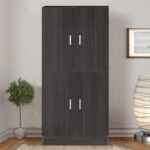Shoe cabinet Felicity wenge eo 60x32x127cm - Image 3