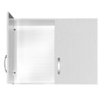 Cabinet Zelia 2 doors white 79x42x60cm - Слика 2