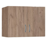 2 door wardrope and cabinet Zelia natural 79x42x240cm - Слика 4