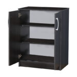 Shoe cabinet Shordo wenge melamine 60x40.5x80cm - Слика 2