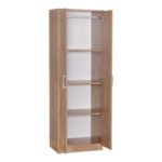 2 doors wardrobe Jonar oak melamine 60x42x180cm - Слика 2