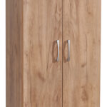 2 doors wardrobe Jonar oak melamine 60x42x180cm - Слика 3