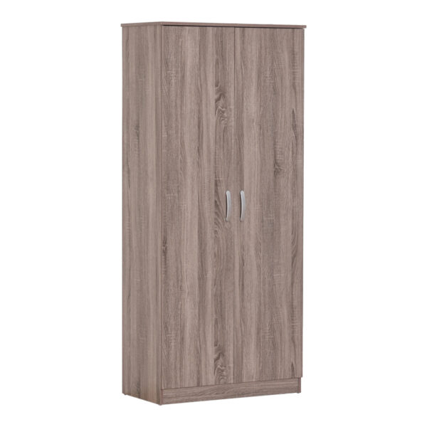 Zelia two-leaf wardrobe in sonoma-oak shade 79x42x180cm