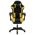 Runner gaming office chair PVC black-fabric yellow - Слика 4