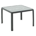 Lounge set 3pcs Intricate PP anthracite color-dark grey antique pillow - Image 4