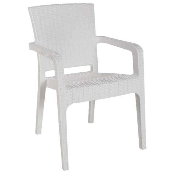 Armchair Halcyon PP color white