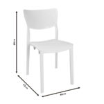 Chair Ignite PP color cappucino - Слика 4