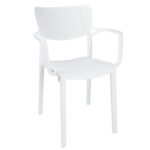 Armchair Frontline PP color white