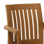 Armchair Expand PP brown color - Image 2