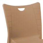 Chair Crafted PP color cappucino - aluminium leg - Слика 2