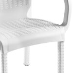 Armchair Festive PP color white - Image 3