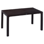 Dining set Explore-Festive set 7pieces PP brown 150x90x73.5cm - Слика 2