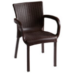 Dining set Explore-Festive set 7pieces PP brown 150x90x73.5cm - Слика 3