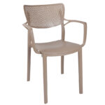 Dining set Explore-Forntline set 7pieces PP cappuccino150x90x73.5cm - Image 3