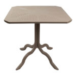 Dining table Icoan-Halcyon set of 3 pieces PP in cappuccino color - Image 6