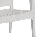 Dining table Icon-Halcyon set of 3 pieces PP in white shade - Слика 4