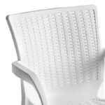 Dining table Icon-Festive set of 5 pieces PP in white shade - Слика 3