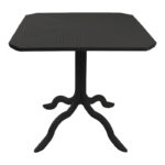 Icon PP table in anthracite color 80x80x74.5cm - Image 2