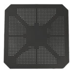 Icon PP table in anthracite color 80x80x74.5cm - Image 3