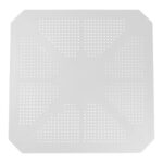 Icon PP table in white color 80x80x74.5cm - Image 3