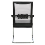 Visitor office chair Chromatic metal-mesh black - Image 2
