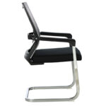 Visitor office chair Chromatic metal-mesh black - Image 3