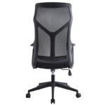 Manager office chair Flexibility with fabric mesh in black colour - Слика 2