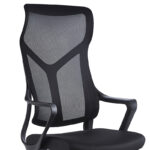 Manager office chair Flexibility with fabric mesh in black colour - Слика 5