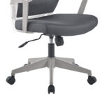 Office chair Fragrant with fabric mesh in grey colour - Image 6