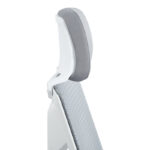 Manager office chair Commend with fabric mesh in grey color - Image 6