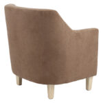 Armchair Joyful fabric brown-natual 71x71x81cm - Слика 2