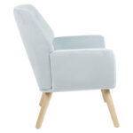 Armchair Likable velvet veraman-natural 67x89x86cm - Слика 3