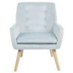 Armchair Likable velvet veraman-natural 67x89x86cm - Слика 4