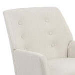 Armchair Likable fabric ecru-natural 67x89x86cm - Слика 5